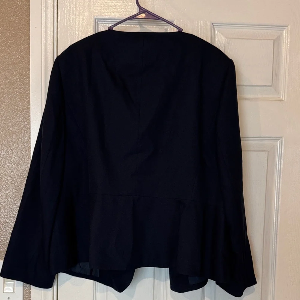 Emily Elegant Black Women's Jacket - Picture 6 of 6